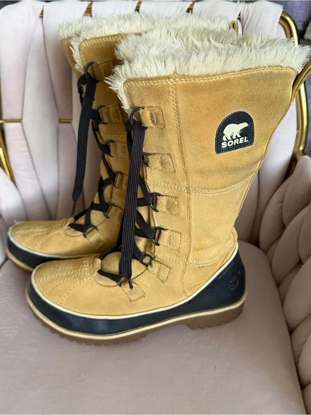 Sorel Women's Tivoli High II Boots in Faux Fur